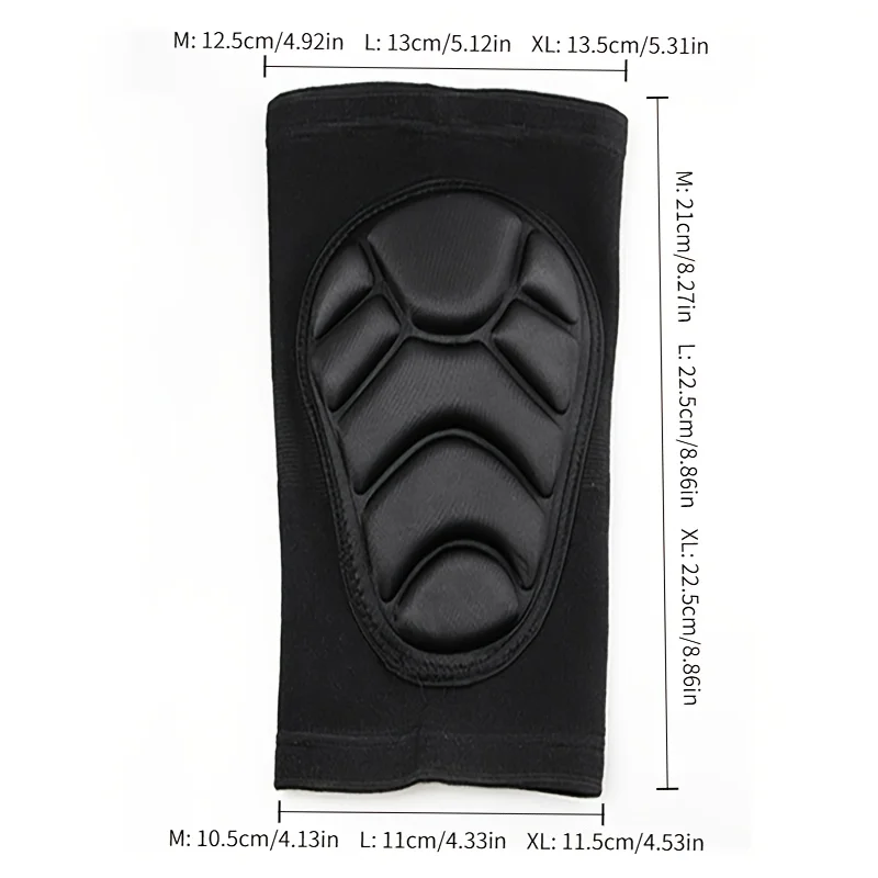 2PCS Anti-Collision Elbow Pads for Sports - EVA Foam Protection, Non-Slip Design for Dance, Cycling & Outdoor (Black) thumbnail 5