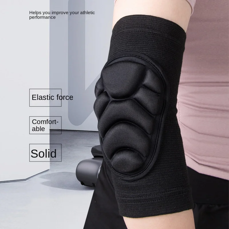 2PCS Anti-Collision Elbow Pads for Sports - EVA Foam Protection, Non-Slip Design for Dance, Cycling & Outdoor (Black) thumbnail 6
