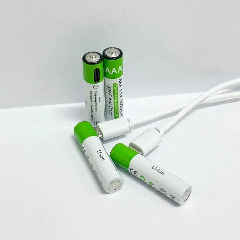 LIKEKALA Lithium-Ion Battery Type-C Rechargeable High-Capacity Battery AA&AAA Battery For remote control, mouse, electric toys thumbnail 6