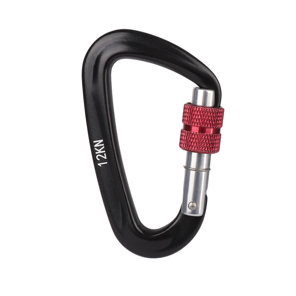 Quality Aluminum Security Master Lock Accessories Mountaineering Protective Equipment Professional Carabiner Climbing Key Hooks thumbnail 4