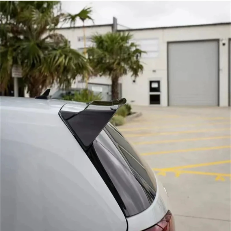 For Oettinger Car Roof Spoiler Extentions Flaps Rear Wing Fit VW Polo Golf 6 7 MK6 MK7 7.5 R GTI GTD R-LINE Glossy Black thumbnail 2