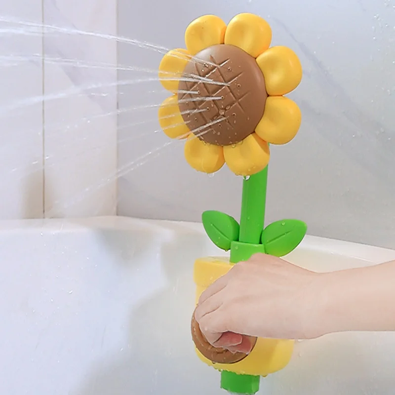 Interactive Suction Cup Bath Toy Set for Youngsters Colorful Flower Design Twistable Features Perfect Gift Halloween Christmas thumbnail 6