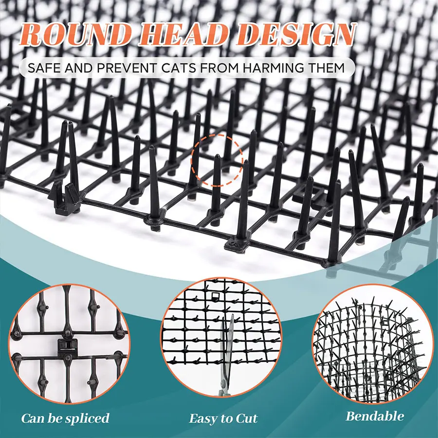 Scat Mat for Cats with Spikes Cat Repellent Dog Digging Deterrent Pad for Indoor Outdoor Sofa Garden Flowerbeds Garden Supplies thumbnail 5