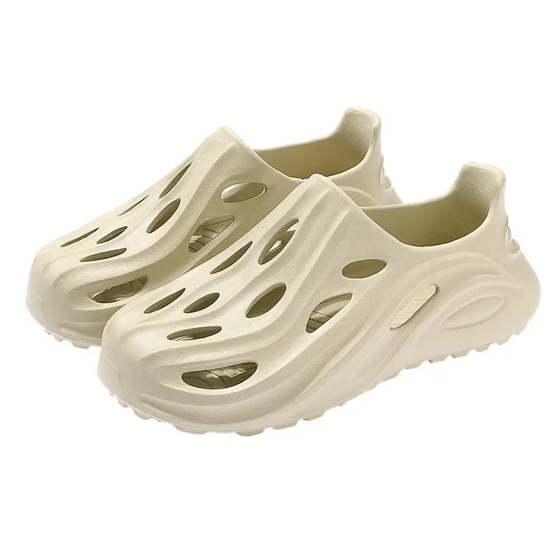 Men's Summer Outdoor Sports Anti-slip Breathable Beach Stream Shoes Fishing Driving Water-crossing Sandals EVA Material thumbnail 5