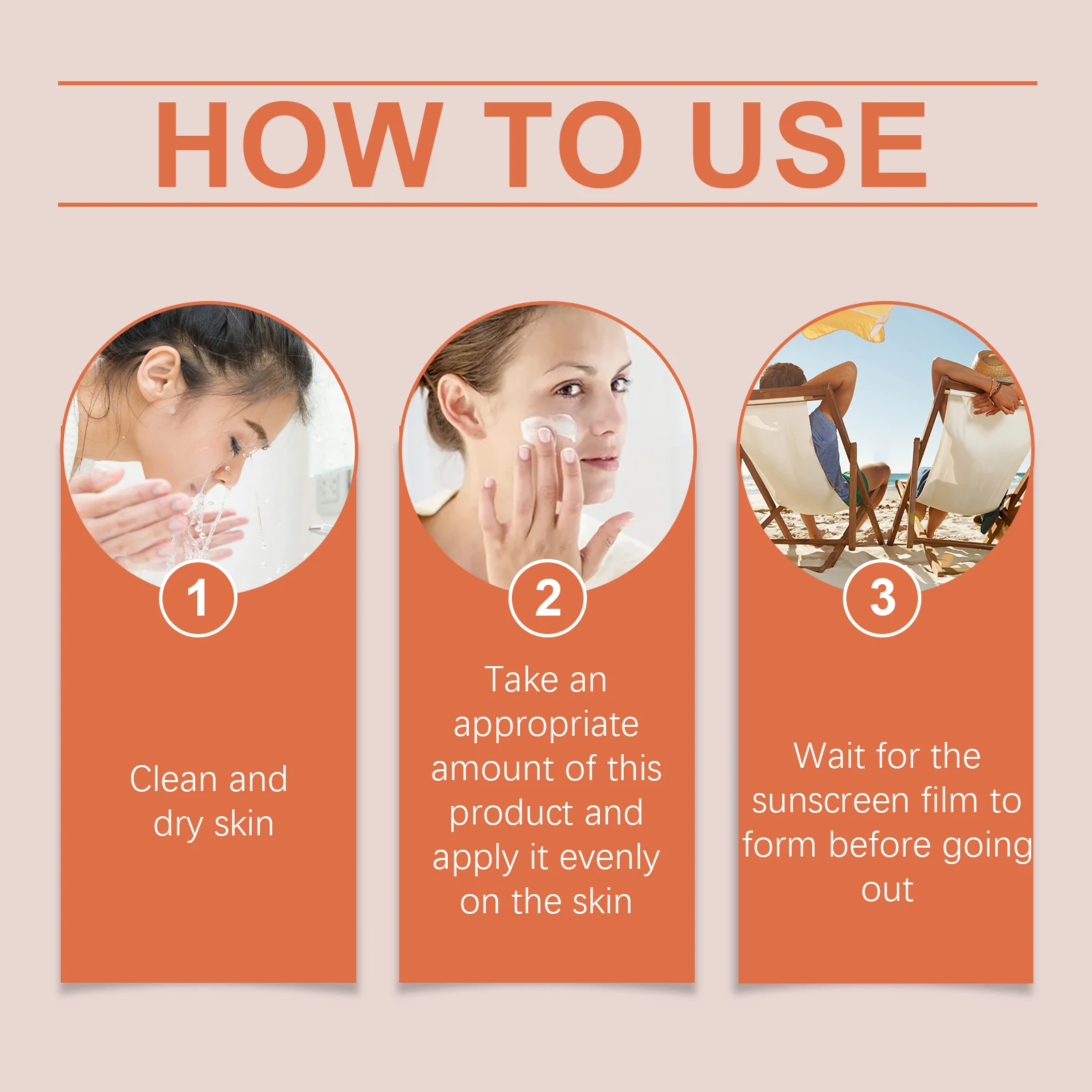 Facial Body Sunscreen UV Protection Waterproof Oil Control Sunblock Moisturizing Brightening Refresh Summer Anti Sunburn Spf30+ thumbnail 5