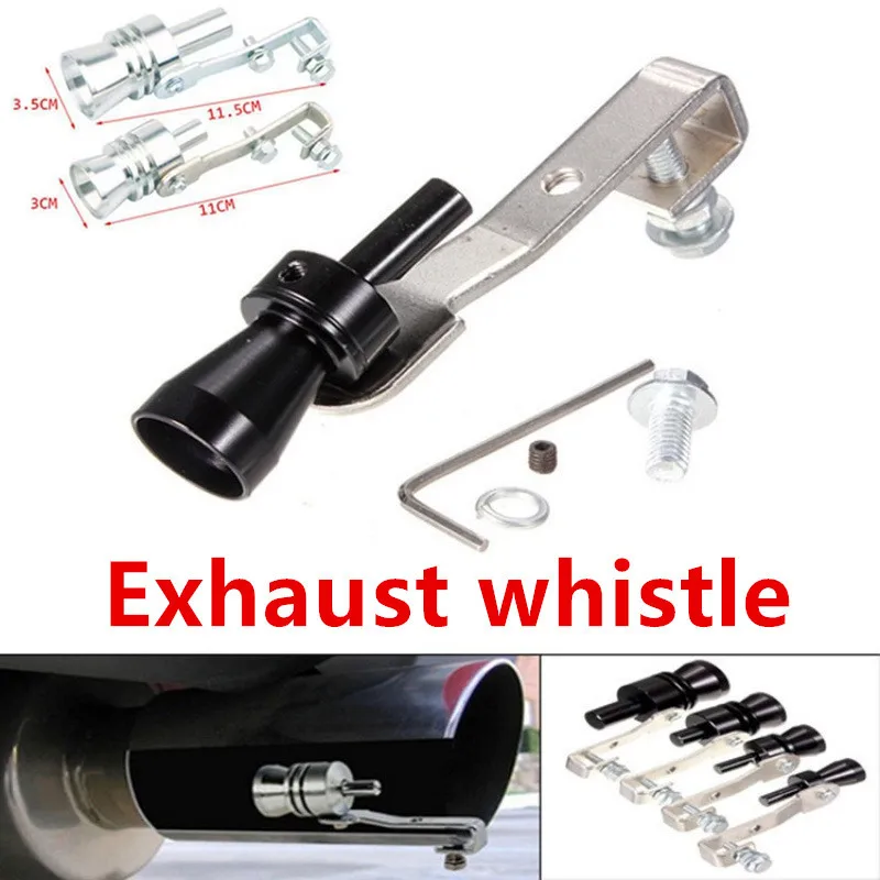 HQ General Car Motorcycle Tail Throat Whistle Turbo Exhaust Pipe Turbine Whistle Motorcycle Sound Simulator  Auto Accessories thumbnail 2
