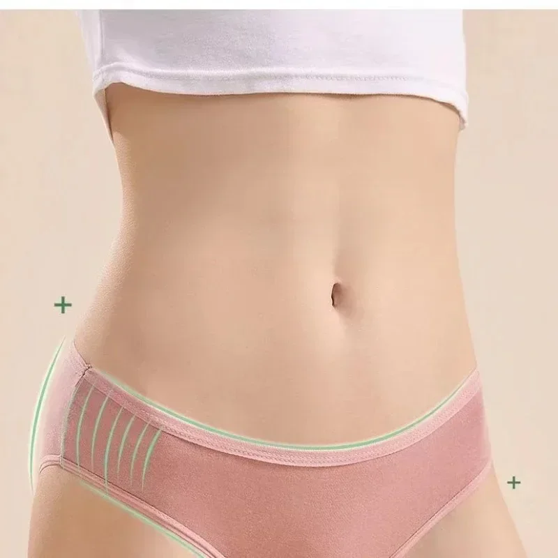 10PCS/Set Women Cotton Disposable Pantie Free Washing Portable Postpartum Monthly Shorts Daily Underwear for Business Trips thumbnail 5