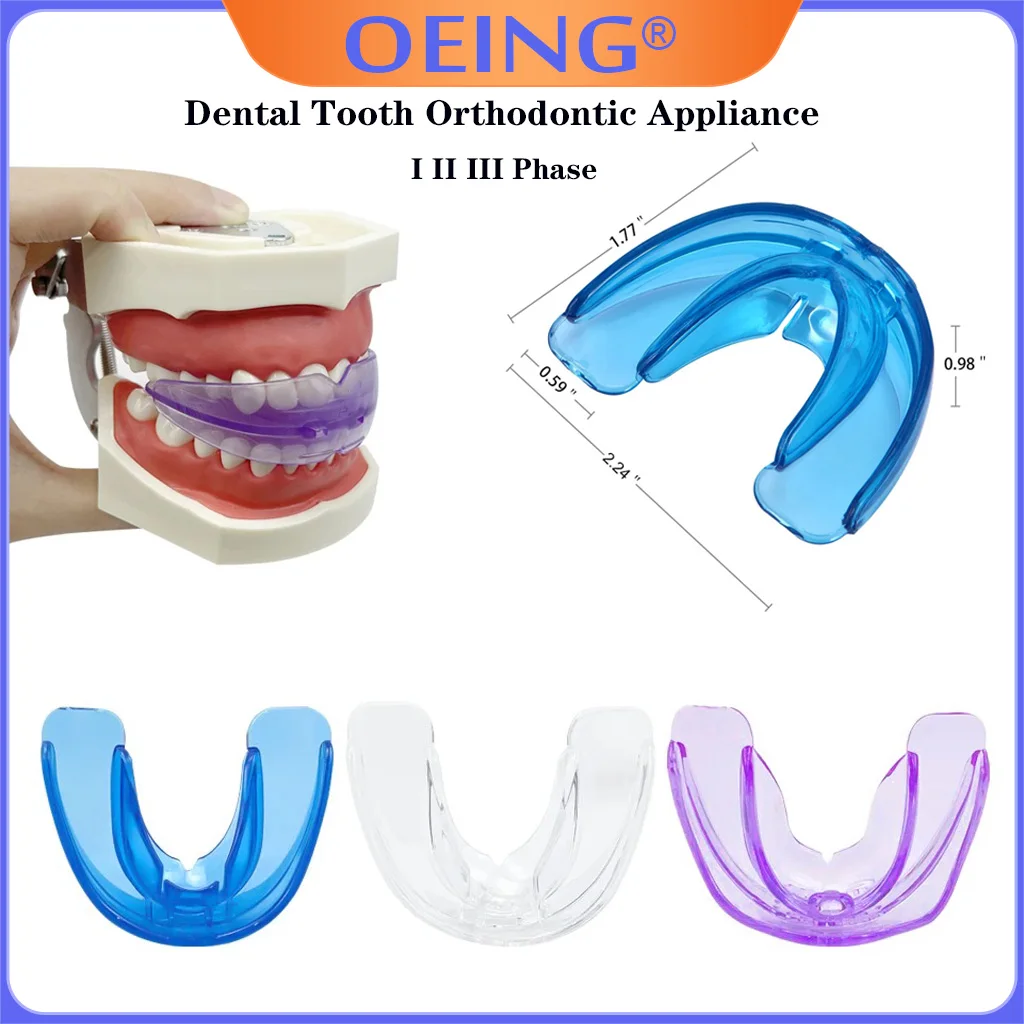 Orthodontic Braces Dental Braces Smile Teeth Alignment Trainer Instanted Silicone Teeth Retainer Mouth Guard Braces Tooth Tray