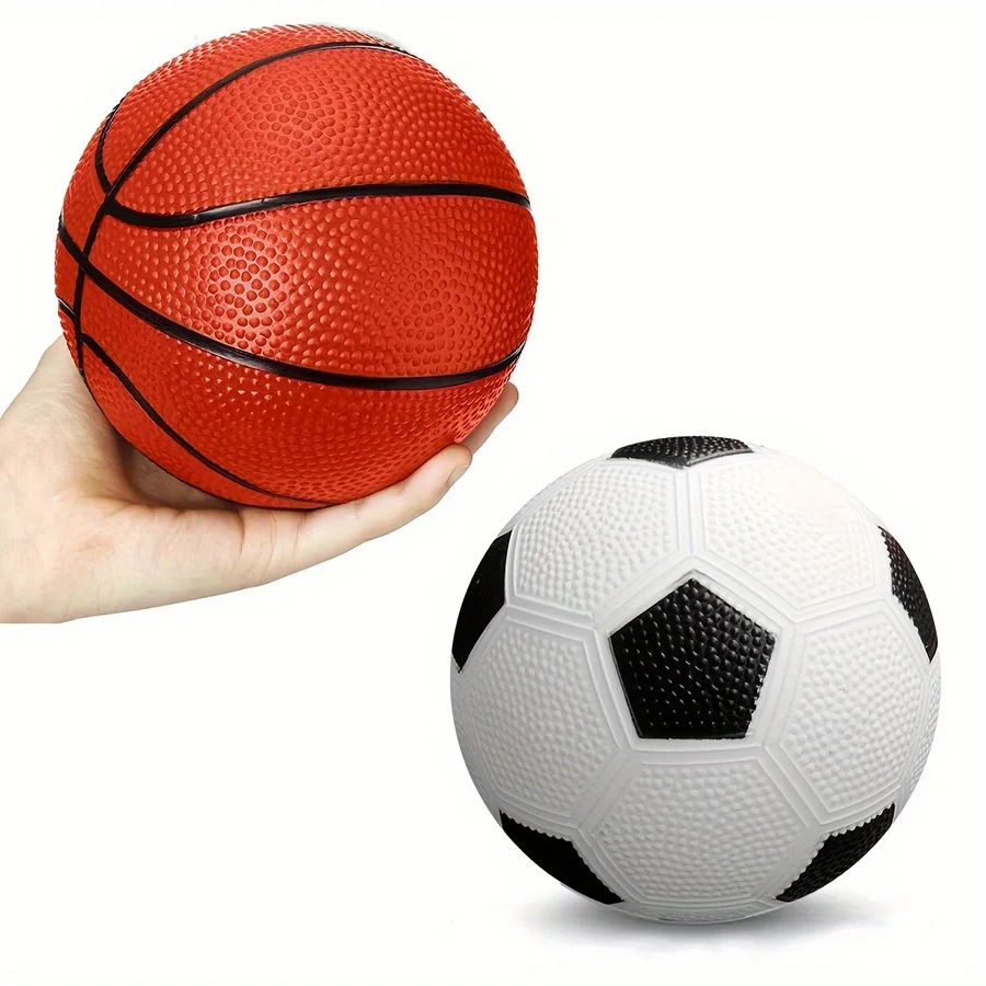 5" Mini Inflatable Basketball Football Outdoor Sports Throwing Games Summer Swimming Pool Beach Floating Accessories JXB