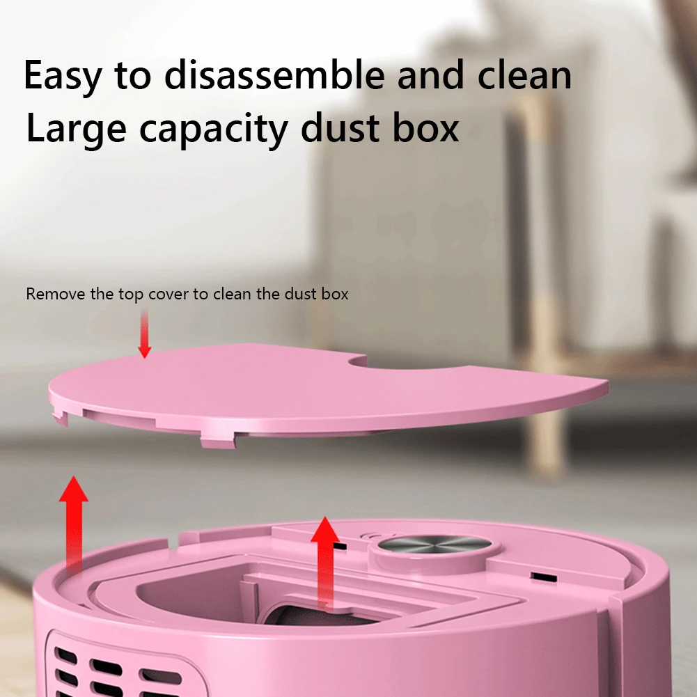 3 in 1 Sweeping Robot Vacuum Cleaner Mopping Smart Home USB Rechargeable Vacuum Mop Robot Sweep Floor Robot for Home Office thumbnail 3