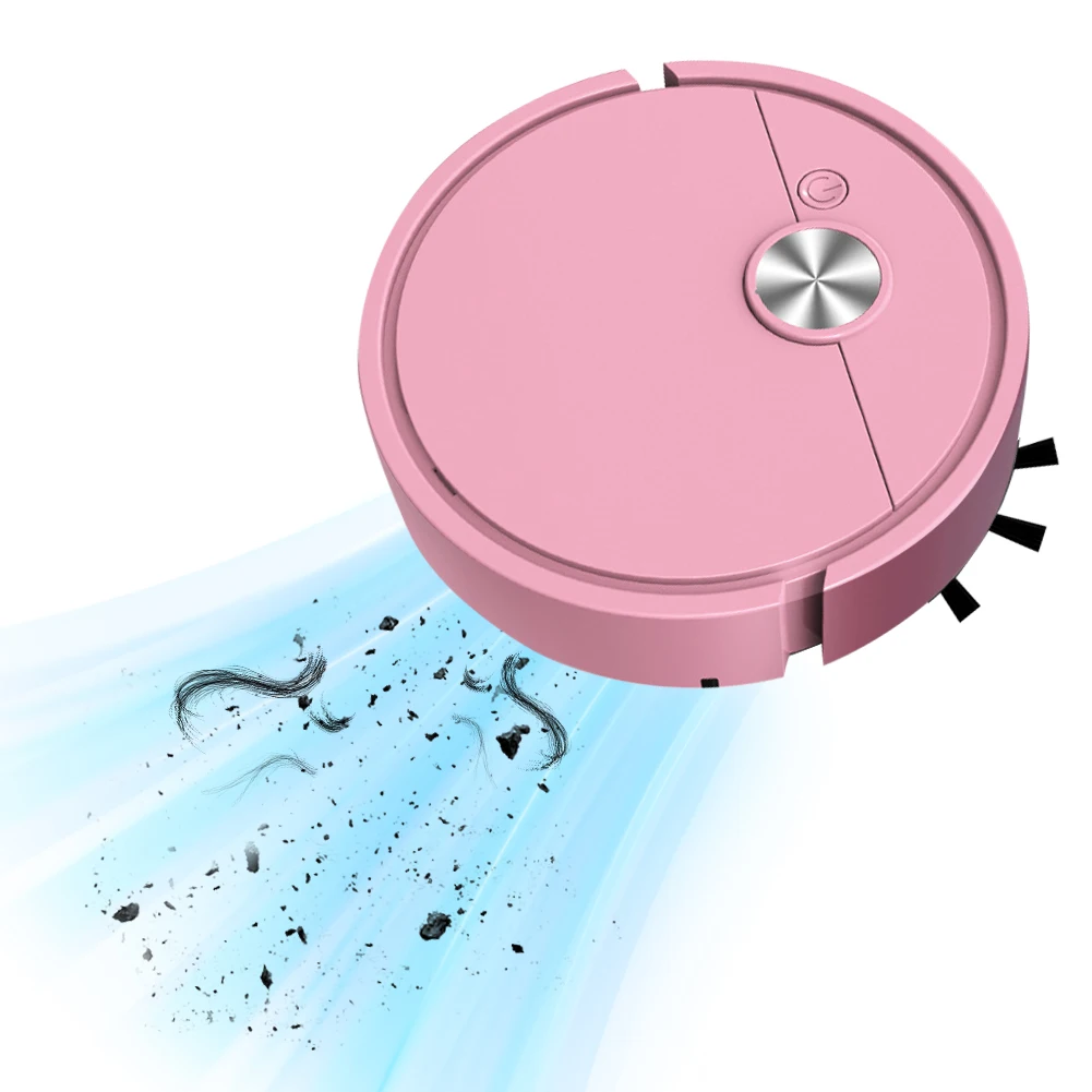 3 in 1 Sweeping Robot Vacuum Cleaner Mopping Smart Home USB Rechargeable Vacuum Mop Robot Sweep Floor Robot for Home Office thumbnail 5