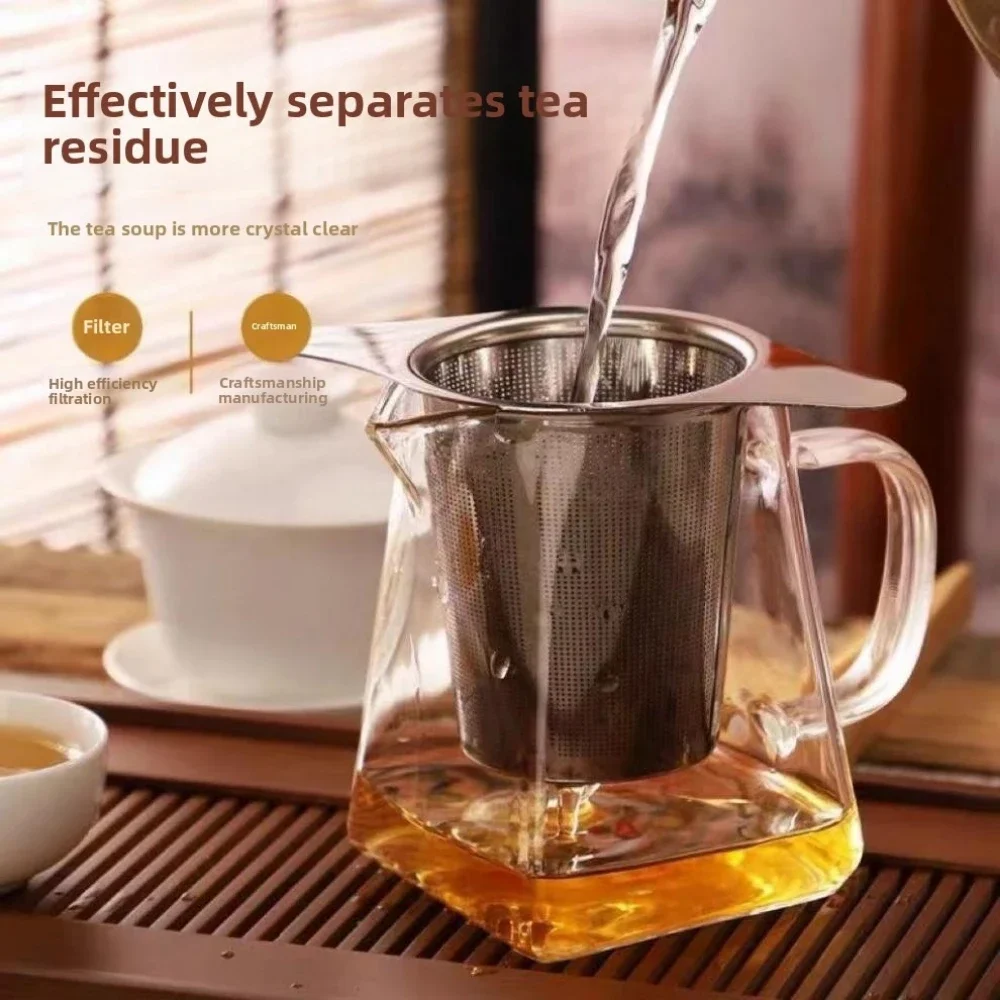 1PCS Reusable Tea Leak Stainless Steel Filter Coffees Infuser Basket Tea Strainer Teapot Cup Filter Multi- Teapot Infuser Leak thumbnail 2
