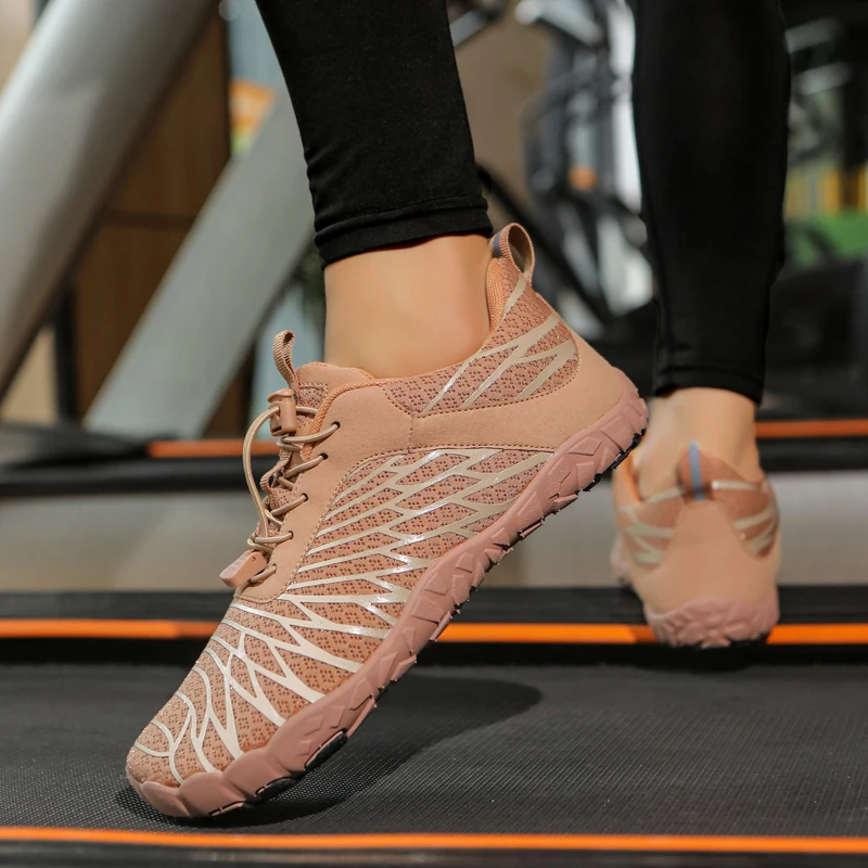 New Wide Toe Barefoot Walking Shoes Comfort Non-slip Hiking Camping Terkking Sneakers Unisex Outdoor Cycling Gym Fitnees Sport thumbnail 6
