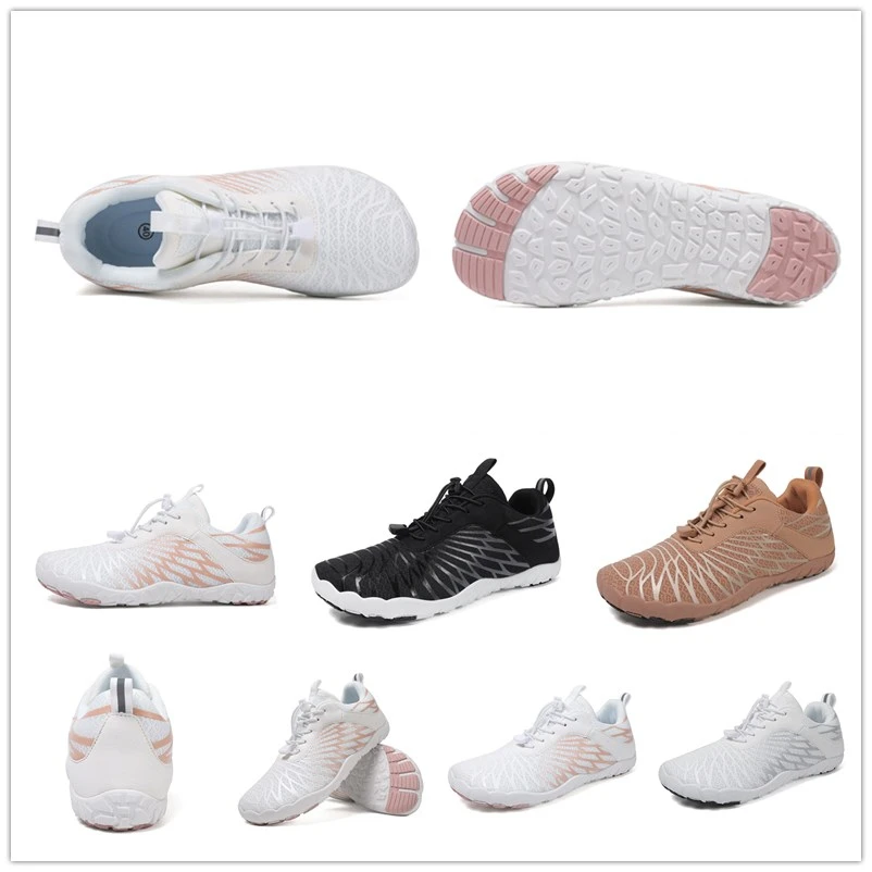 New Wide Toe Barefoot Walking Shoes Comfort Non-slip Hiking Camping Terkking Sneakers Unisex Outdoor Cycling Gym Fitnees Sport thumbnail 2