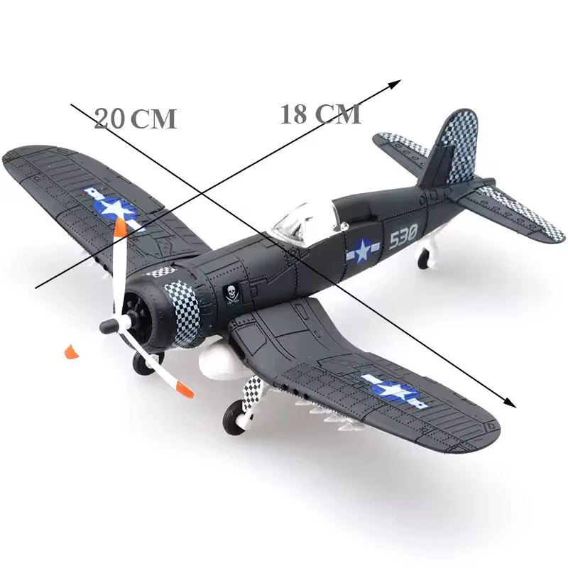 20cm 4D Boy Diy Toys Fighter Assemble Blocks Building Model Airplane Military Model Arms Germany BF109 UK Hurricane Fighter Gift thumbnail 6
