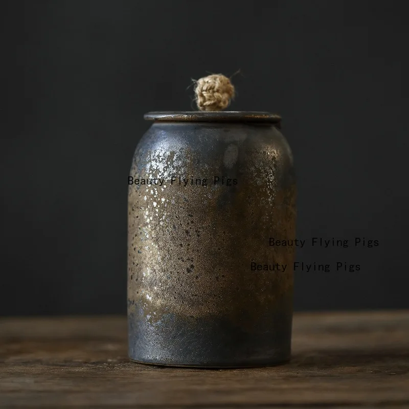 Ceramic Pet Urn Used for Funeral Cremation Burial Utensils Pet Ashe Cremation Jar Pet Hair Commemorative Box Small Animal Coffin