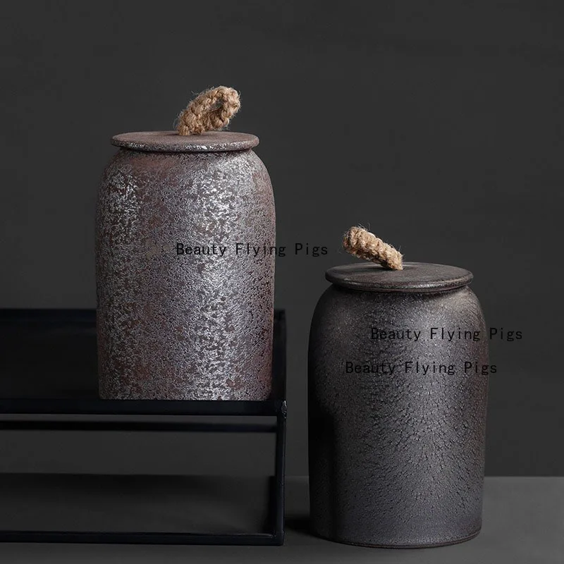 Ceramic Pet Urn Used for Funeral Cremation Burial Utensils Pet Ashe Cremation Jar Pet Hair Commemorative Box Small Animal Coffin thumbnail 2