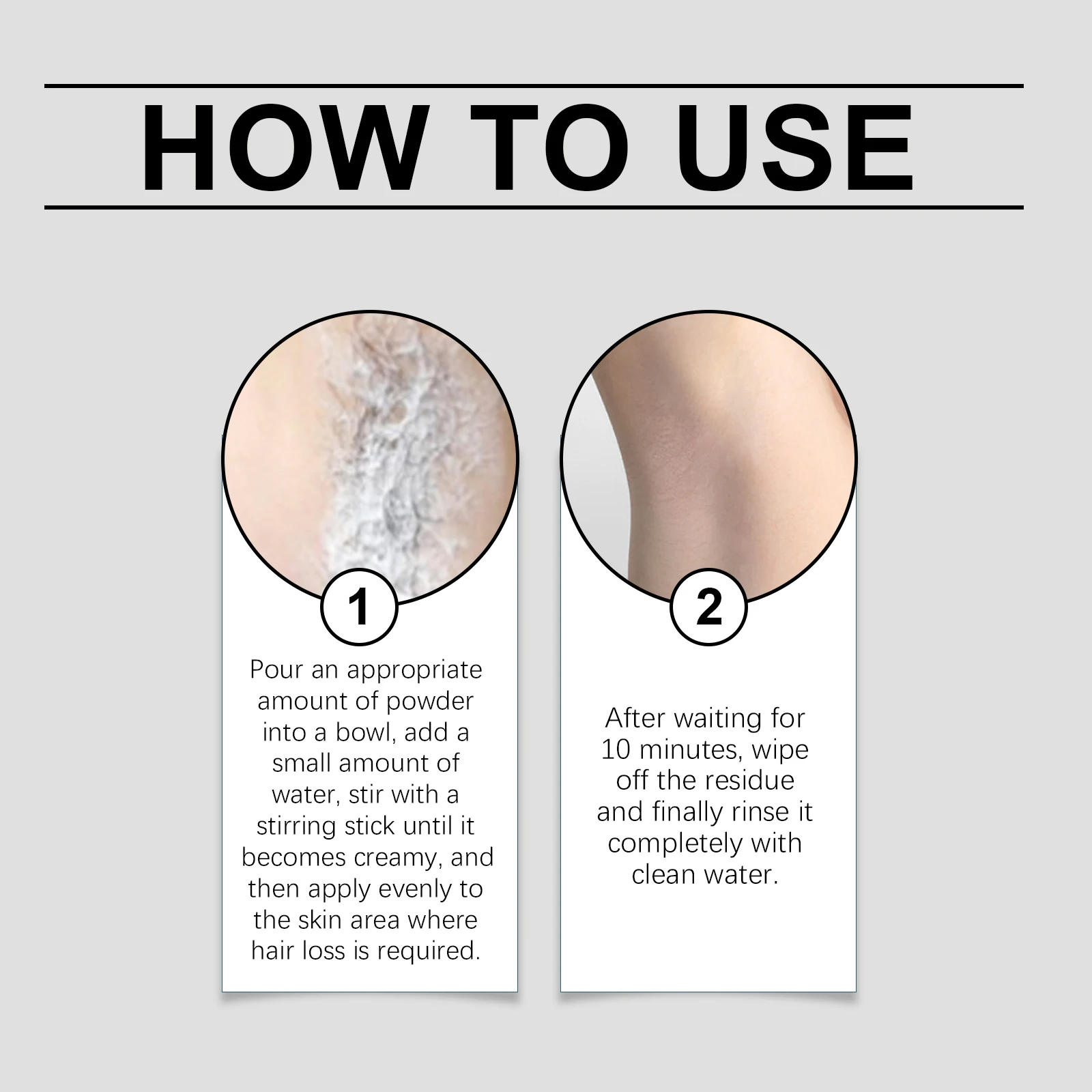 Body Hair Removal Powder 100g Gentle Depilatory Cream Activator for Smooth Legs Bikini Line Rose Formula Quick Rinse No Residue thumbnail 6