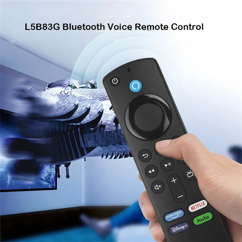 L5B83G Voice Replacement Remote Control Compatible with Fire TV Stick 2nd/3rd /4k Fire TV 3rd Generation for Amazon Fire TV thumbnail 2