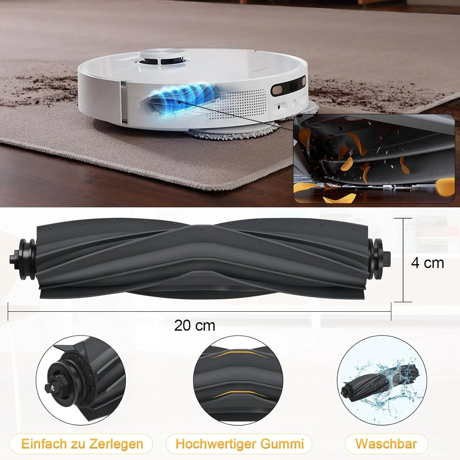 Dreame Bot L30 Ultra L20 Ultra vacuum cleaner, consumables, main side brush, Hepa filter, vacuum cleaner  accessories thumbnail 2