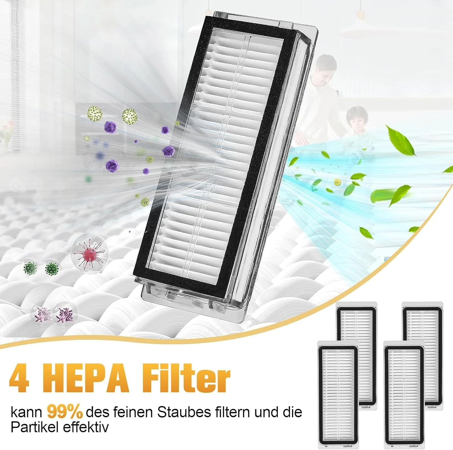 Dreame Bot L30 Ultra L20 Ultra vacuum cleaner, consumables, main side brush, Hepa filter, vacuum cleaner  accessories thumbnail 3