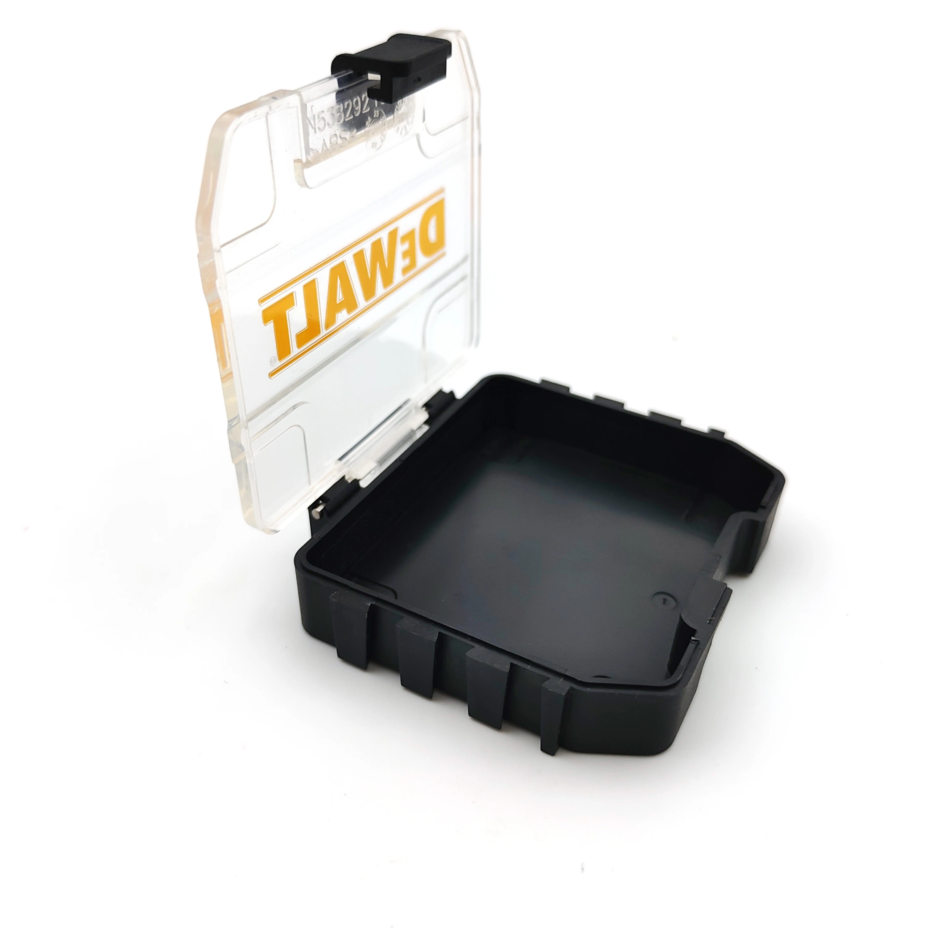 DEWALT Original TSTAK Black Small/Medium Tool Accessories Storage Box Set Plastic Rugged Portable ToolBox thumbnail 6
