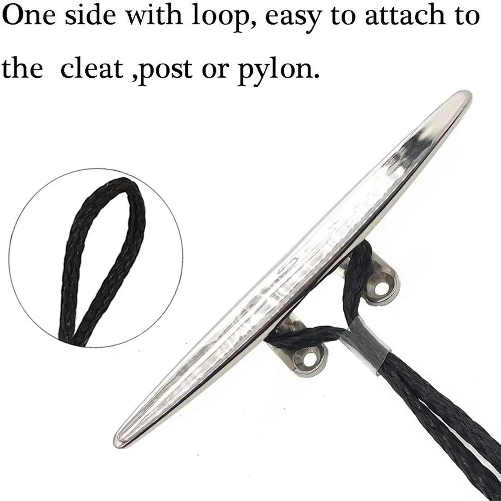 New 4FT Marine Mooring Line Bungee Dock Rope Adjustable Elastic Lashing Rope Boat Accessories for Kayak Jet Ski Boat thumbnail 5