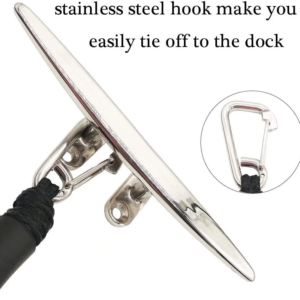 New 4FT Marine Mooring Line Bungee Dock Rope Adjustable Elastic Lashing Rope Boat Accessories for Kayak Jet Ski Boat thumbnail 4