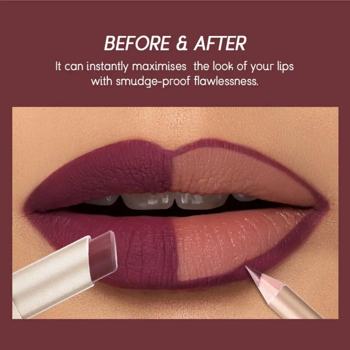 12 Color Matte Lipstick Set Long Lasting Nude Red Lipstick With Lipliner Not Dry Easy Coloring Lip Makeup Kit thumbnail 4