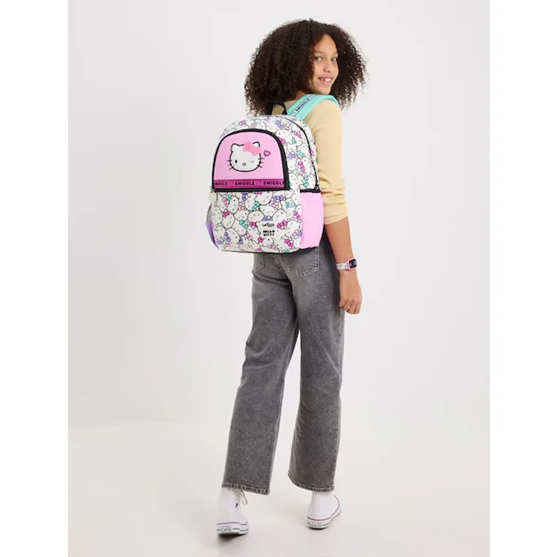 Sanrio Hello Kitty Elementary School Backpack Reduce Burden Ultra Light Backpack Child Stationery Pen Box Lunch Bag Girl Gift thumbnail 6