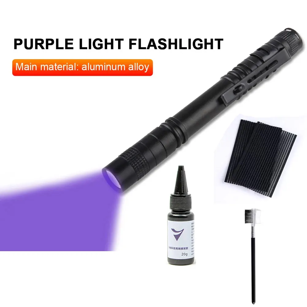 V-Light Hair Extension Set Technology Wig Hair Piece Real Hair Fast Grafting Tool Firm and Traceless tape Hair Extension Tools thumbnail 4