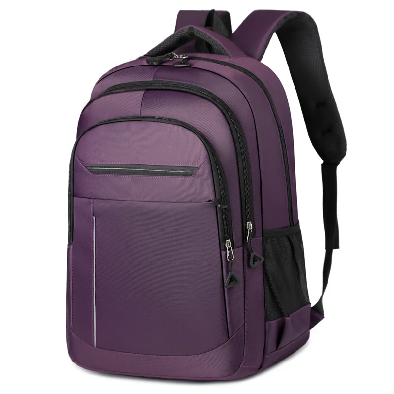 Durable Backpack | Universal Leisure Backpack | Multi-Pocket Travel Bag, Suitable for Business Travel, Short Trips - Black thumbnail 3