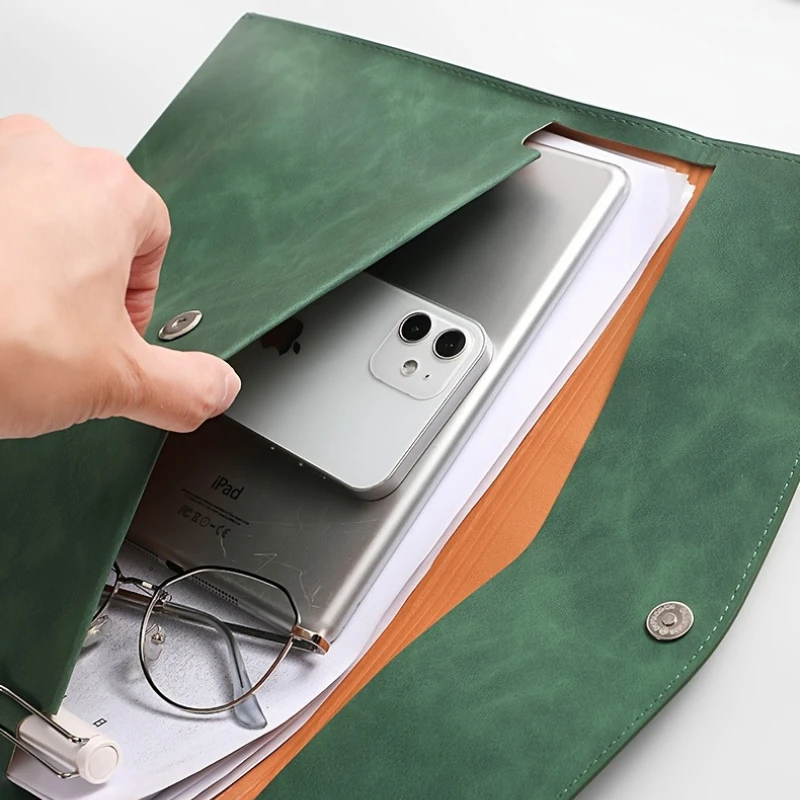 A4 File Storage Bag Simple File Folders Business Office School File Organizer Bags Laptop Sleeve thumbnail 3