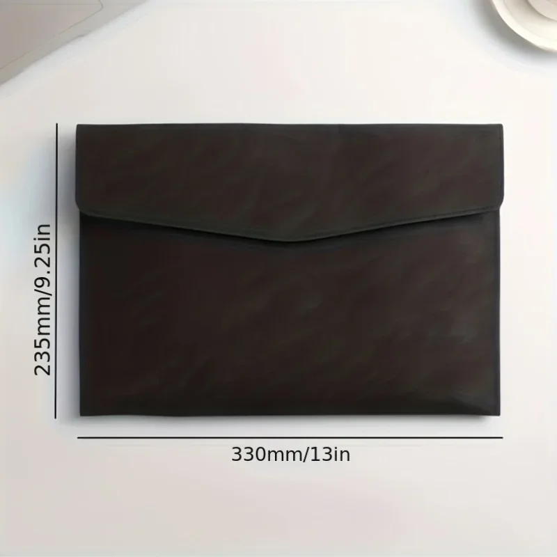 A4 File Storage Bag Simple File Folders Business Office School File Organizer Bags Laptop Sleeve thumbnail 6
