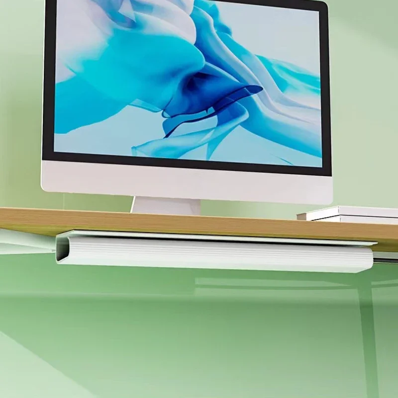 Under-Desk Cable Organizer 40cm Self-Adhesive Cable Management Cables Raceway For Home and Office thumbnail 5
