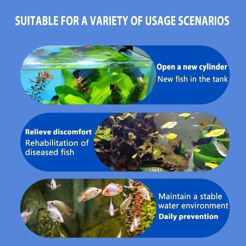 300ml Nitrifying Bacteria Liquid Fish Tank Water Purifier Aquarium Fish Farming Medicine Supplies Fishbowl Water Treatment thumbnail 5