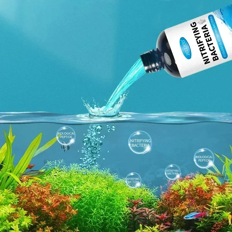 300ml Nitrifying Bacteria Liquid Fish Tank Water Purifier Aquarium Fish Farming Medicine Supplies Fishbowl Water Treatment thumbnail 4