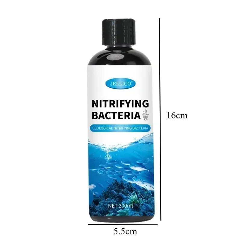300ml Nitrifying Bacteria Liquid Fish Tank Water Purifier Aquarium Fish Farming Medicine Supplies Fishbowl Water Treatment thumbnail 6
