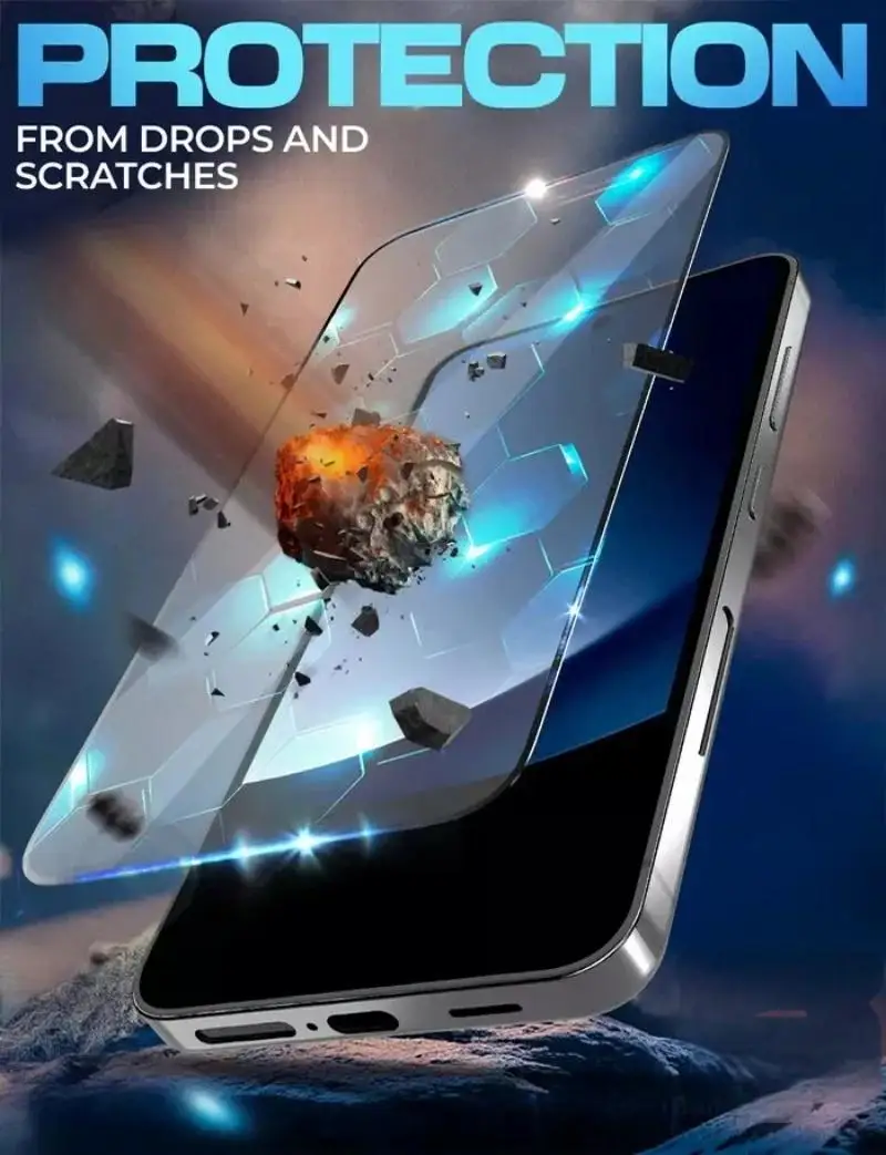 1-3PCS Oleophobic Coating Screen Protector For Samsung S26 Ultra S24 Plus S25 Ultra S25 Edge Fingerprint Unlock Tempered Glass thumbnail 5
