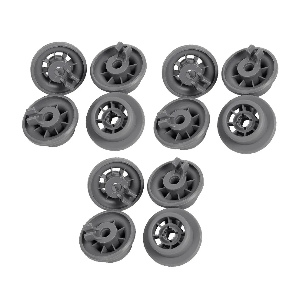 12pcs Dishwasher Basket Roll Lower Basket Wheels For Bosch For Balay For Siemens For Neff Dishwasher Lower Bottom Basket Wheels thumbnail 6