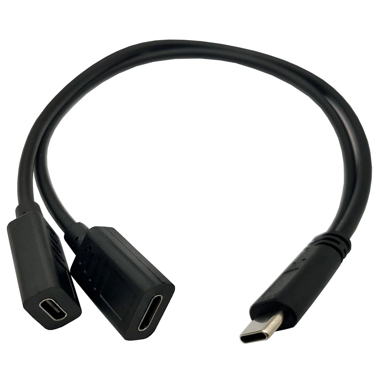 USB C Splitter Charge Cable USB Type C Male to Dual 2 USB Type C Female Splitter Y Charge Connector Cable Only for Charging Mac thumbnail 2