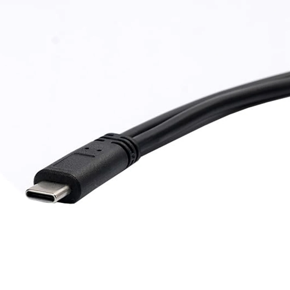USB C Splitter Charge Cable USB Type C Male to Dual 2 USB Type C Female Splitter Y Charge Connector Cable Only for Charging Mac thumbnail 4