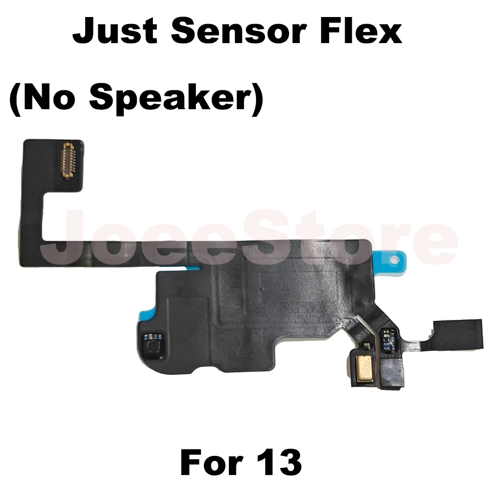Earpiece For iPhone 13 13Pro 13ProMax 13Min Ear Speaker Proximity Sensor Flex Cable Top Small Headset Fix Sound Loudspeaker Part thumbnail 5