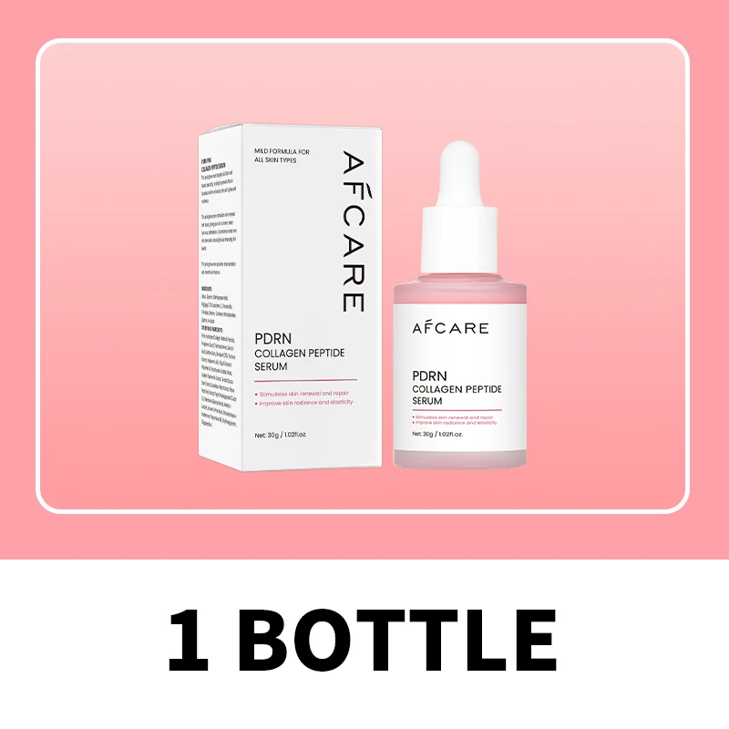 Collagen Peptide Facial Serum Targets Dull Skin Boosts Skin Elasticity Stimulates Skin Renewal Repair Salmon PDRN KOREAN Product thumbnail 6