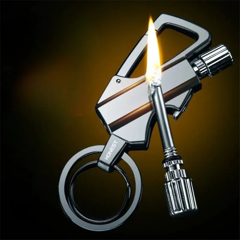 Outdoor Metal Portable Lighter Immortal Fire Starter Matchstick Camping Lighters Waterproof Outdoor Survival Tool