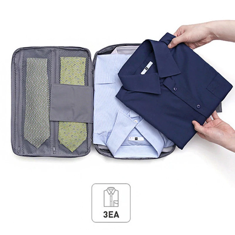 Outdoor Shirt Bag, Business Tie Bag, Business Trip Multifunctional Storage Bag, Clothing Organization Handbag thumbnail 5