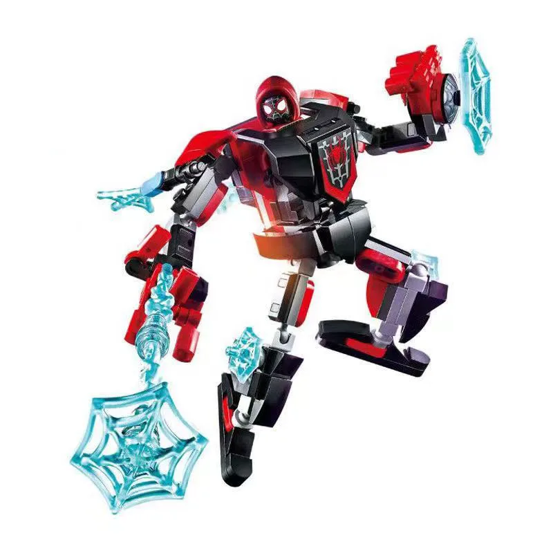 76270 76302 Superhero Bricks Avengers Thor Iron Man Thanos Assemble Compatible Action Figure Toy Building Blocks Model Ornament thumbnail 3
