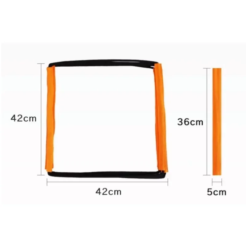 3-in-1 Soccer Training Ladder Set - Adjustable Speed Agility Equipment for Football/Basketball, PP & Nylon Footwork thumbnail 4