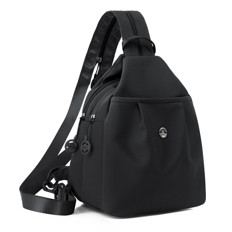 Backpack Women's New Breast Bag Light Commuter Crossbody Bag Sports Tourism Mountaineering Multi-Pocket Crossbody Bag thumbnail 2