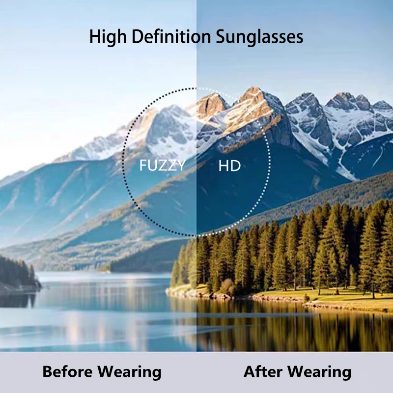 2025 Summer New Alloy HD Myopia Sunglasses Man Woman Support Custom Prescription Glasses Myopia Astigmatism High-end Sunglasses thumbnail 5